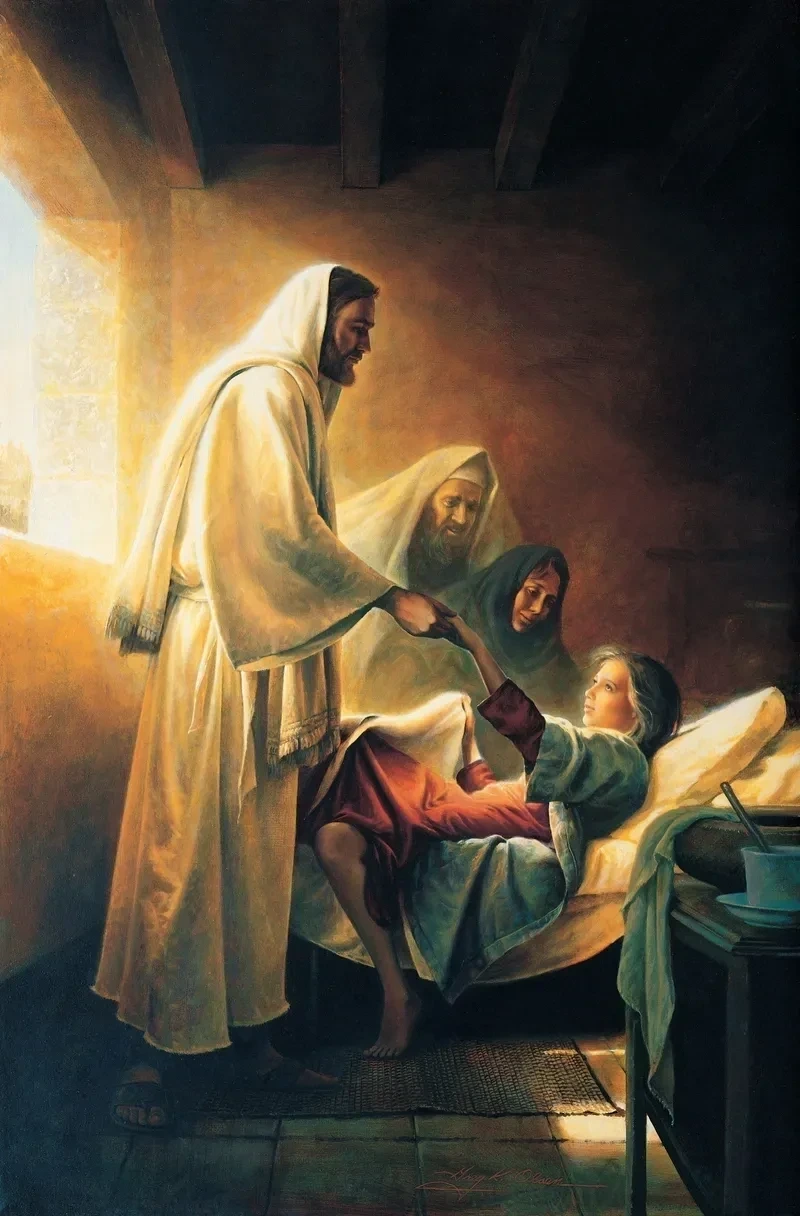 Christ Raising Jairus' Daughter by Gabriel Collection