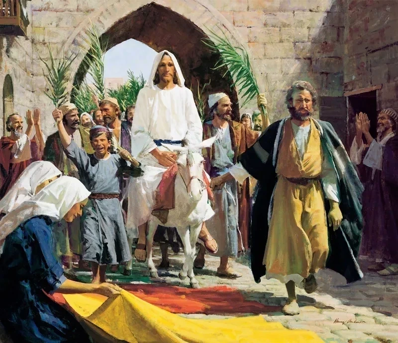 Christ's Triumphal Entry into Jerusalem by Classical Master