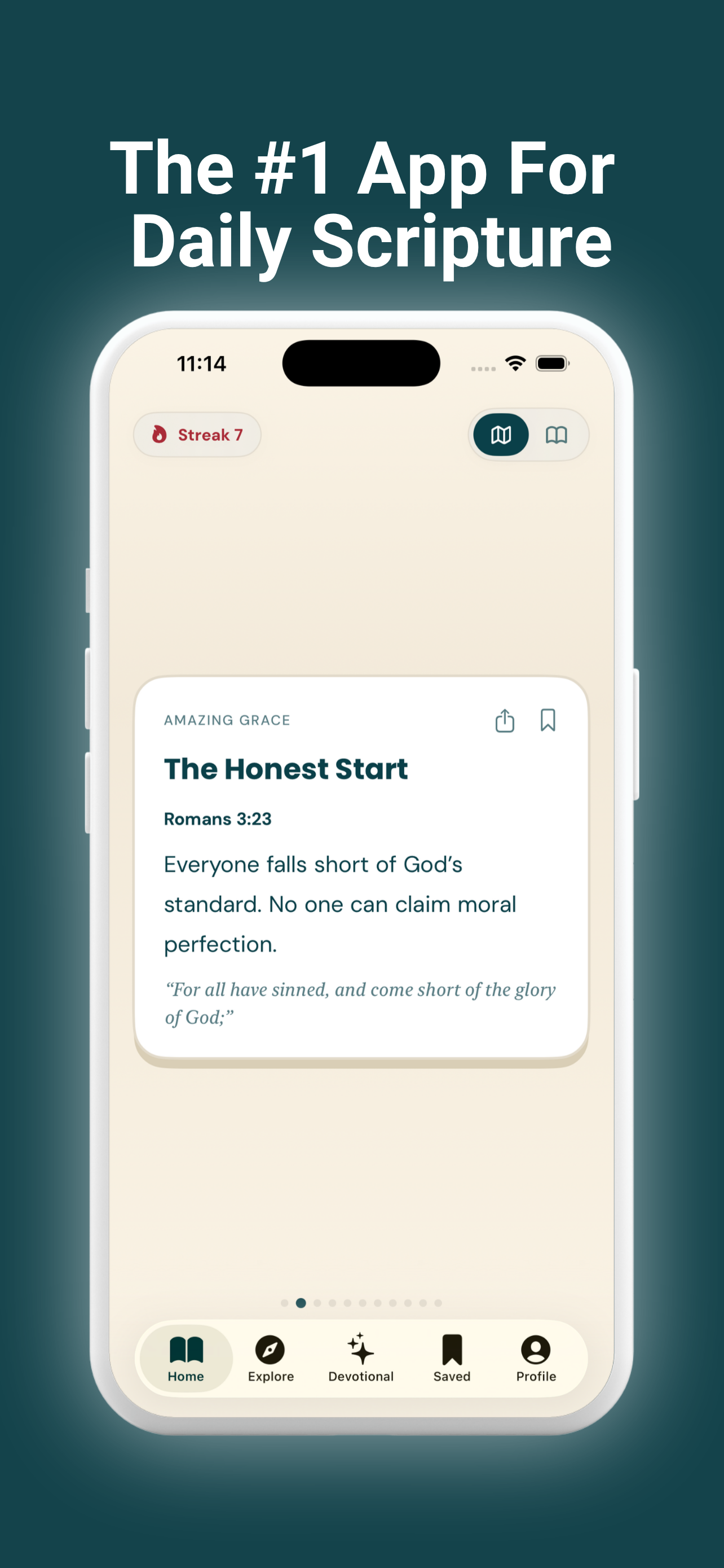 Hear Him iOS App Screen Shield Interface